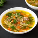 receta de sopa a la minuta